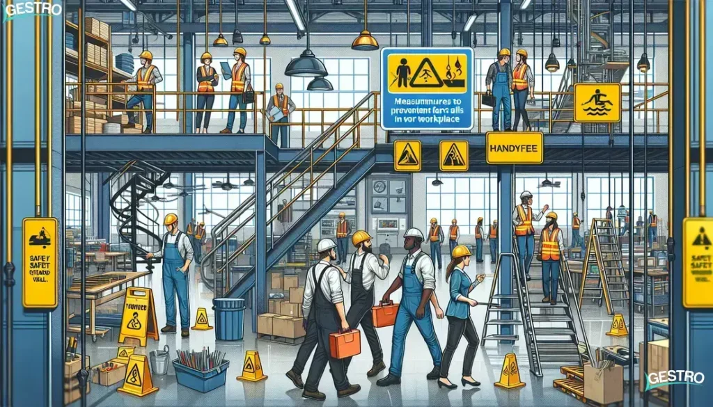 Como prevenir quedas em ambientes de trabalho
