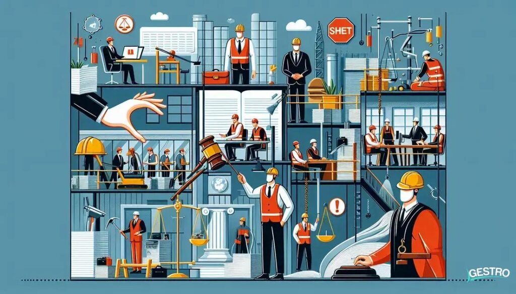 Conjunto de leis, normas e regulamentos que estabelecem os requisitos mínimos de segurança e saúde ocupacional que as empresas devem cumprir.